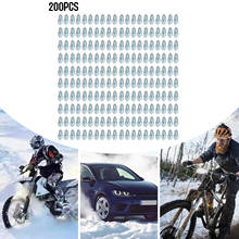 Tornillos de nieve antideslizantes para ruedas, tachuelas de 2019 piezas, para coche, motocicleta y bicicleta, novedad de 200 2024 - compra barato