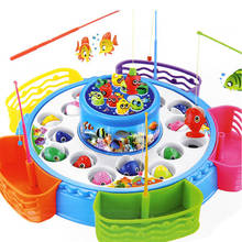 Brinquedo educacional de bebês, peixe magnético de plástico colorido da moda, conjunto de brinquedos de pesca, presente para crianças, brinquedo ao ar livre 2024 - compre barato