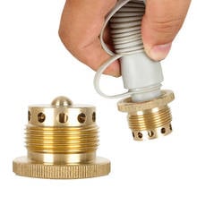 Brass Air Valve Adapter Cap Stop Screw Safety Inflatable Boat Pool Raft Drifting Kayak High Pressure Metal Valve Cover Accessory 2024 - buy cheap