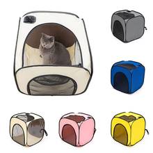 Portátil respirável pet cães gatos caixa de secagem secador cabelo gaiola tenda banho grooming casa quarto 2024 - compre barato