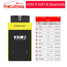 OBD2 UCANDAS VDM2 Full system V5.2 Wifi OBD2  VDM II for Android VDM 2 OBDII Code Scanner PK AP200 A30M 2024 - buy cheap