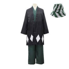 Fantasia de quimono brdwn unissex, roupa de cosplay 2024 - compre barato