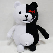 2019 Dangan Ronpa Super Danganronpa 2, Монокума, черный и белый медведь, плюшевая игрушка, мягкие куклы с животными, подарок на день рождения для детей 2024 - купить недорого