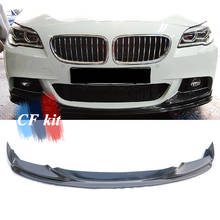 CF Kit Carbon Fiber Front Lip Bumper Spoiler MT For BMW 5 Series F10 F11 M Sport Front Bumper Car Styling 2024 - buy cheap