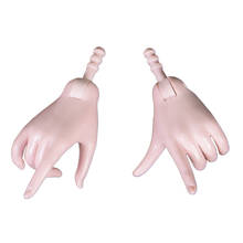 1 par de muñecas articuladas flexibles modelo de mano articulada para 1/3 muñeca DIY 2024 - compra barato