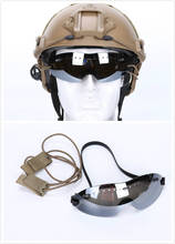 Tactical Universal Helmet Goggles Military Paintball Shooting Wargame Glasses Set Sunglasses Motorcycle Protection Eyeweare 2024 - buy cheap