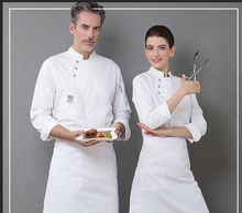 Uniforme de chef de cozinha masculino e feminino, uniforme de chef de cozinha para homens e mulheres 2024 - compre barato