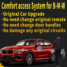 Бесключевой доступ, удобный доступ, Самостоятельная установка для BMW 1 2 3 4 5 6 i3 X1 X2 X3 X4 X5 X6 GT M MINI, автоматическая блокировка, разблокировка, закрытие окна 2024 - купить недорого