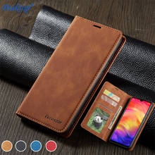 Funda de cuero para Xiaomi Redmi Note 7 y 8, carcasa con tapa magnética antigolpes para Xiaomi Redmi Note 7, 8, 9 Pro Max, 10x 2024 - compra barato