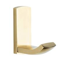 Wall Mounted Gold Color Brass Bathroom Towel Coat Hooks Single Robe Hook Hanger Bathroom Accessory mba849 2024 - buy cheap