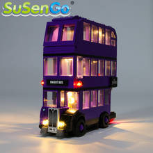 SuSenGo светодиодный светильник комплект для рыцаря автобус строительные блоки светильник ing набор совместим с 75957 (модель не входит в комплект) 2024 - купить недорого
