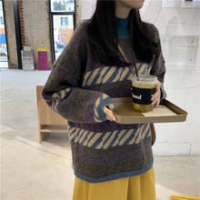 Casual Vintage Loose Lazy Wind Sweater Women's Sweaters Japanese Kawaii Ulzzang Female Korean Harajuku Cute Clothing For Women 2024 - buy cheap