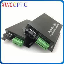 Conversor de mídia rs485/422/232 fc, modem de fibra ótica, rs232/rs422/rs485 para modem serial 422/485, modelo sx, sm, sc, fc duplex, 2km, 20km 2024 - compre barato