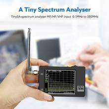 Tinysa-analisador profissional pequeno 2.8 modos de exibição, toque, 100khz-350mhz, entrada de tela de frequência ana d3a1 2024 - compre barato