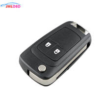 New 2 Buttons Folding Car Key Shell Remote Flip Key Fob Case for Opel Vauxhall Astra H Insignia J Vectra C Corsa D Zafira G 2024 - buy cheap