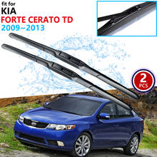 for Kia Forte 2009~2013 Cerato K3 Koup Front Windscreen Windshield Wipers Blades Car Accessories Stickers Car Wiper Blade 2010 2024 - buy cheap