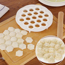 19 Holes Dumpling Maker 21*2cm ABS Plastic DIY Ravioli Dumpling Mold Press Dough Making Machine Pastry Tools Kitchen Accessories 2024 - buy cheap