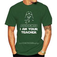 Новая мужская футболка для студентов, я ваш учитель, забавная футболка для студентов без логотипа, забавная футболка, Необычная футболка wo Men 2024 - купить недорого