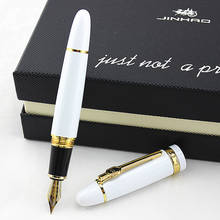 Jinhao-pluma estilográfica de iridio, 159mm, Punta fina, moda, regalo de oficina, para negocios, novedad, 0,5 2024 - compra barato