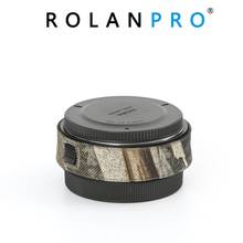Rolanpro capa de camuflagem para lente de câmera, capa de proteção para o zoom tc2001 tc1401 ampliação luva de proteção para lente canon nikon 2024 - compre barato