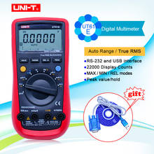 UNI-T UT61A UT61B UT61C UT61E Digital multimeter true RMS RS232 interface MULTIMETER Auto range with LCD backlight display 2024 - buy cheap