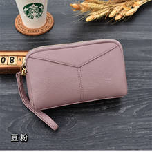 Womens Wallets and Purses PU Leather Wallet Femal Red/Green/black/gray Long Women Purse Large Capacity Bag Women's Wallet 2024 - buy cheap