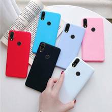 Capa de silicone para celular xiaomi, cores sólidas, fosca, macia, tpu, para redmi note 7, 8, 9, 9s, 9t, 8, 8a, 7, 7a, 6, 6a, 5, 5a pro, 9a, 9c 2024 - compre barato