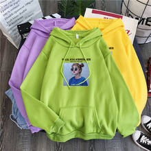 Autumn Streetwear Printing Hoodies  Fashion Harajuku Winter Hoodie Women Loose Korean Style Sweatshirt Pullovers 2024 - buy cheap