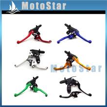 CNC Alloy Folding Brake Clutch Handle Lever For Chinese Pit Dirt Trail Motor Bike Motorcycle BSE Apollo Kayo 2024 - buy cheap