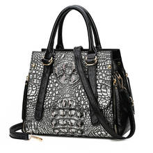 Crocodile pattern women's handbags high quality ladies Messenger bag fashion women's shoulder bag girls party bags new discounts 2024 - buy cheap