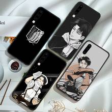 Anime japonês ataque em titã telefone caso para huawei honra companheiro p 9 10 20 30 40 pro 10i 7 8 a x lite nova 5t 2024 - compre barato