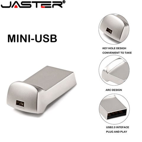 JASTER Metalen Pen Drive 2.0 Pendrive 32GB Usb Flash Drive 128GB Cle Usb Memory Stick 64GB Flash Usb stick 16GB 8GB 2022 - buy cheap