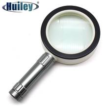 10x Handheld Illuminated Magnifier Loupe Reading Jewelry Magnifying Glass Loupe with 12PCS LED Light Free Shipping 2024 - buy cheap