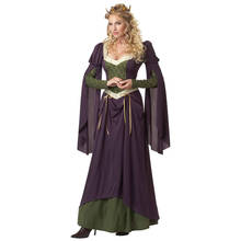 Traje medieval de halloween traje de califórnia garçonete traje feminino vestido medieval trajes de halloween para mulher 2024 - compre barato