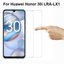 2-1Pcs Glass on honor 30i screen protector 9D tempered glass for huawei honor30i honer 30 i i30 pelicula protective film LRA-LX1 2024 - buy cheap