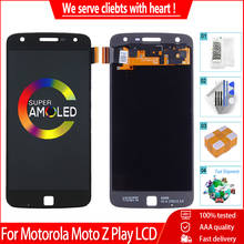 ЖК-дисплей 5,5 ''для Motorola Moto Z Play XT1635 XT1635-02 дисплей сенсорный экран дигитайзер в сборе OLED/AMOLED Замена 2024 - купить недорого