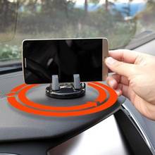 Universal Car Holder Rotatable Soft Silicone Anti Slip Mat Mobile Phone Mount Stands Bracket Support 2024 - buy cheap