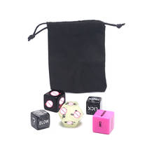 5PCS Sex DiceErotic Craps Sex Glow Dice Love Dices Toys For Adults Sex Toys Noctilucent Couples Dice Game Set 2024 - buy cheap