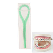 Tensores de hilo Dental para el cuidado bucal, soportes de hilo Dental para blanqueamiento Dental, puente de ortodoncia, 30 unidades 2024 - compra barato
