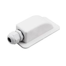 ABS Solar RV Yacht Stand Roof Duct Cable Entry Round Junction Box White 2024 - buy cheap