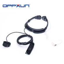 OPPXUN Laryngeal Vibration Air Guide Microphone Headset for Motorola Dp3400 Dp3401 Dp3600 Dp3601 XIR P8268 Walkie Talkie 2024 - buy cheap