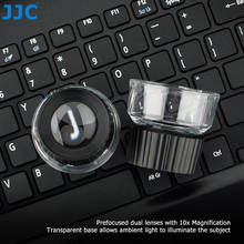 JJC  2 PCS Magnifier Loupes 10x Magnification For Examining Coins Stamps Miniatures Jeweler Watch Magnifier 2024 - buy cheap