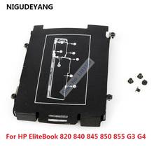 NIGUDEYANG New for HP EliteBook 820 840 845 850 855 G3 G4 SATA HDD SSD 2.5 Hard Drive Bracket Caddy Frame 2024 - buy cheap
