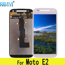 4,5 "LCD para Motorola Moto E2 pantalla Lcd XT1505 XT1524 XT1527 XT1511 Montaje del digitalizador de pantalla de reemplazo para Motorola E2 2024 - compra barato