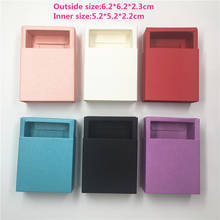 20pcs/Lot Colorful Handmade Kraft Paper Drawer Boxes For Green Tea DIY Carton Container Storage Push Pull Drawer Boxes Wholesale 2024 - buy cheap
