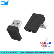 Высокоскоростной мини-кабель OTG USB 3,0 «папа»-«мама» типа C, адаптер 5 Гбит/с для передачи данных, коннектор для мобильного жесткого диска 2024 - купить недорого
