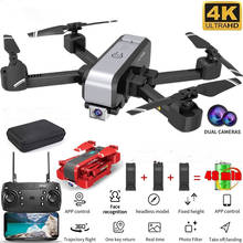 Dron con cámara Dual 4K para niños, cuadricóptero profesional plegable con Wifi, Fpv, RC, juguete eléctrico 2024 - compra barato