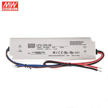 LPV-100 MEAN WELL-controlador LED 5V, 12V, 15V, 24V, 36V, 48V, CC de 100W, impermeable IP67, tira de luz LED, transformador, fuente de alimentación conmutada 2024 - compra barato