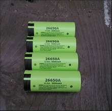 Panasonic-batería recargable de iones de litio para linternas, pila de alta capacidad de 3,7 mAh, 26650A, 5000 V 2024 - compra barato
