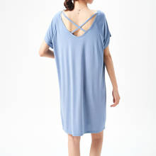 Women Nightgowns Summer Sleepwear Casual Night Dresses Plus Size Short Sleeve Loose Nightdress Home Clothes Female Nightshirt 2024 - buy cheap